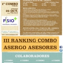 III Ranking ASERGO ASESORES<br />- 26 Octubre: 1ºCombo FISIO+<br />- 30 Noviembre: 2ºCombo<br />- 21 Diciembre: 3ºCombo<br />- etc.<br /><br />9-11 h.: Masculino<br />11'30-13'30 h.: Femenino<br /><br />Nivel 3ª y 2ª<br /><br />Más información:<br />• Web del Club: http://www.linkpadel.com/index.php/torneos/230-1combo-fisio-del-iii-ranking-asergo-asesores<br />• Facebook: https://www.facebook.com/events/840202329344692/<br />• Twitter:...