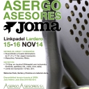 Open ASERGO ASESORES. JOMA<br />15 y 16 de Noviembre.<br /><br />Round Robín (liguilla) que desglosa en cuadro eliminatorio de 3ª, 2ª y 1ª Categoría.<br />Masculino, Femenino, Mixto.<br /><br />Más información:<br />• Web del Club: http://www.linkpadel.com/index.php/torneos/231-open-asergo-asesores-joma<br />• Facebook: https://www.facebook.com/events/790825414294443/<br />• Twitter: https://twitter.com/linkpadel/status/520947467832283136