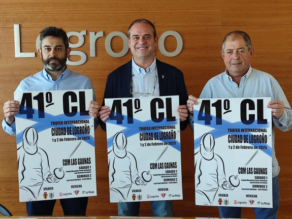 El 41º Torneo Internacional de Esgrima reunirá este fin de semana en Logroño a más de 450 personas.