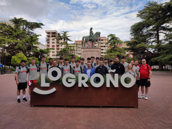 La Selección española U18 Masculina de Baloncesto se prepara en Logroño para el próximo Eurobasket